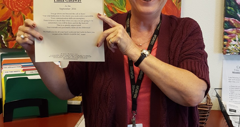 Napa’s September Employee of the Month!