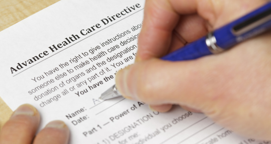 Advance Health Care Directives Provide Peace of Mind