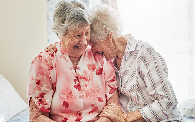 The Benefits of Laughter in Dementia Care