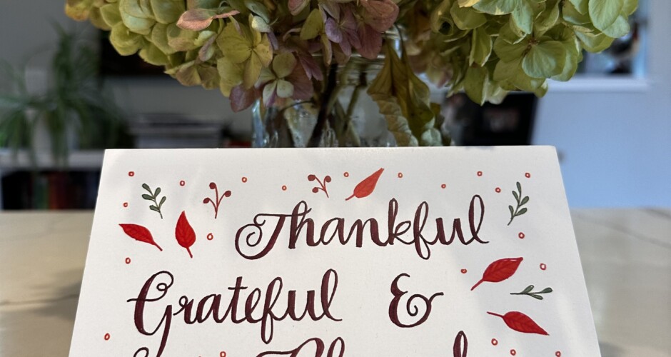 So Very Thankful!