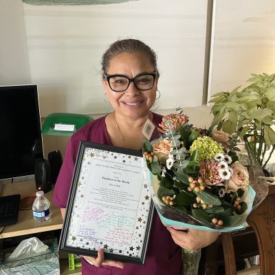 Congrats and Thank You to Lilia!